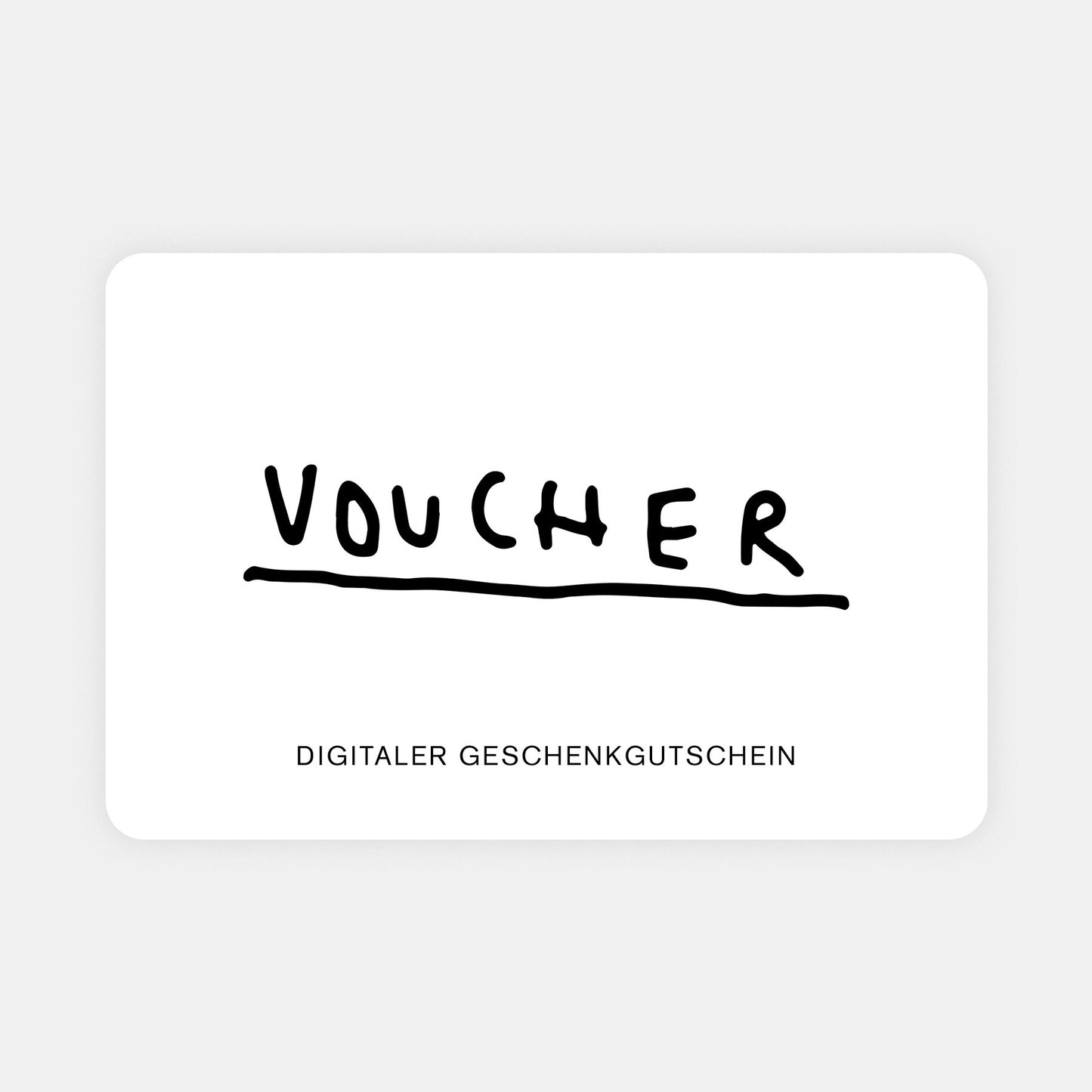 Digitaler Geschenkgutschein