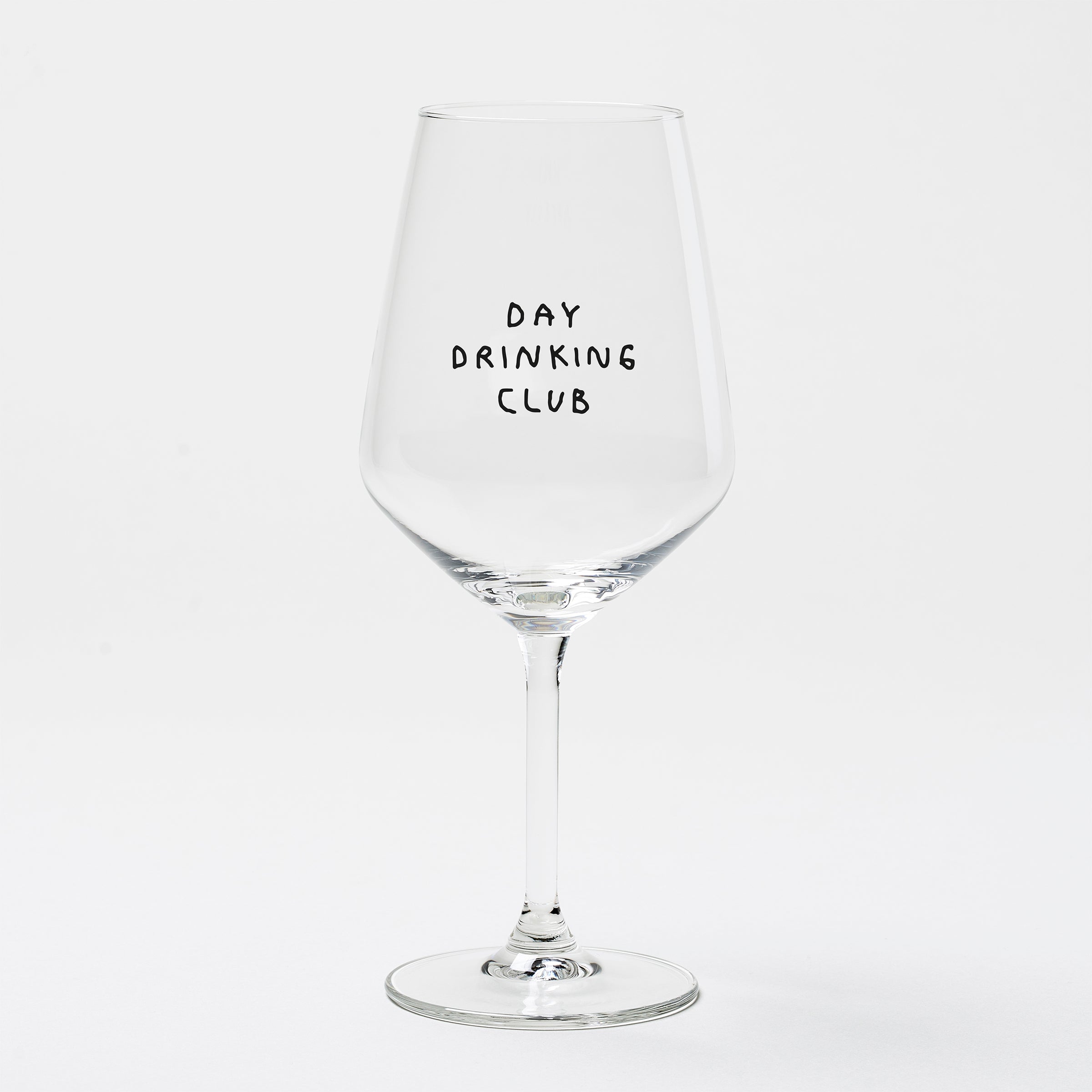 "Day Drinking Club" Weinglas