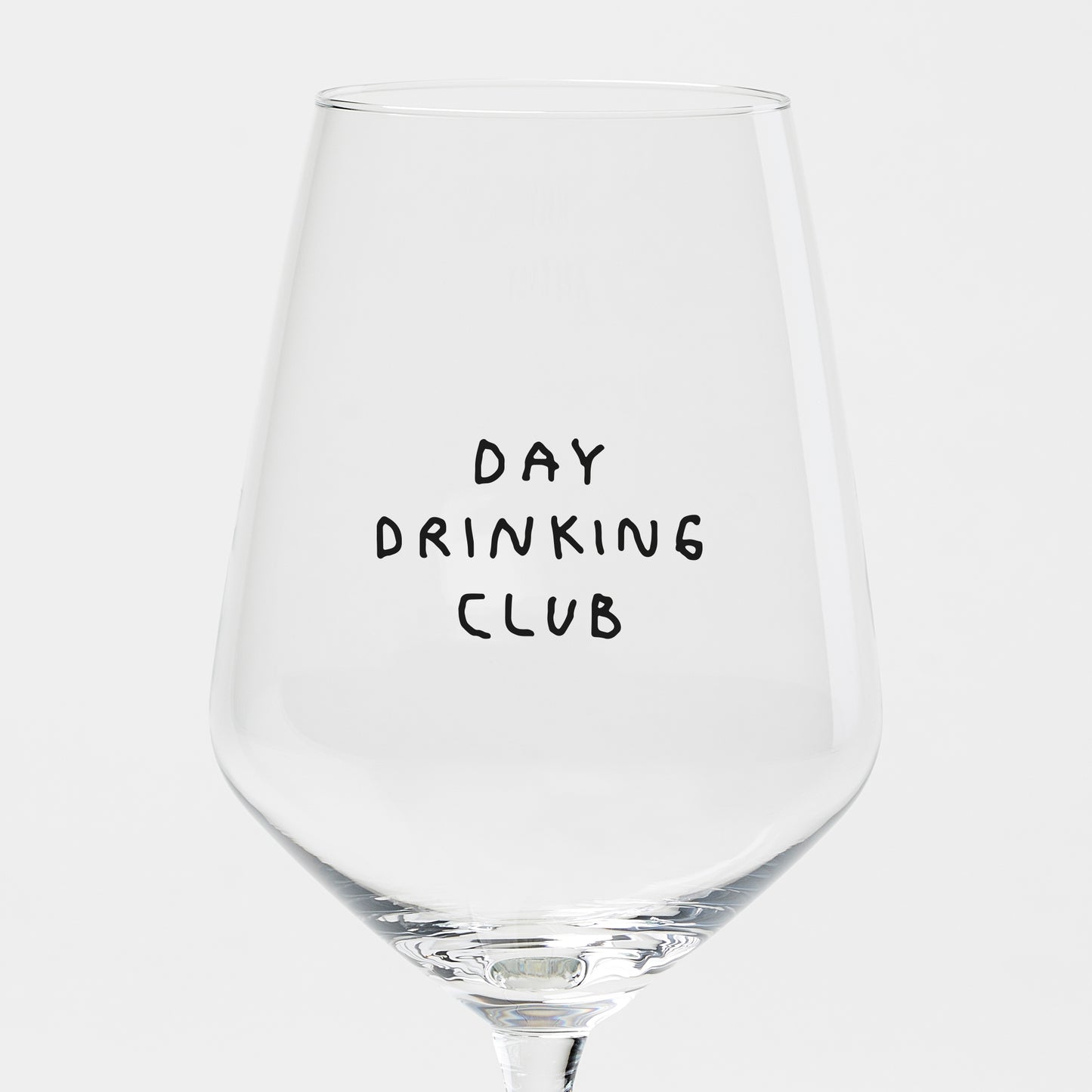 "Day Drinking Club" Weinglas