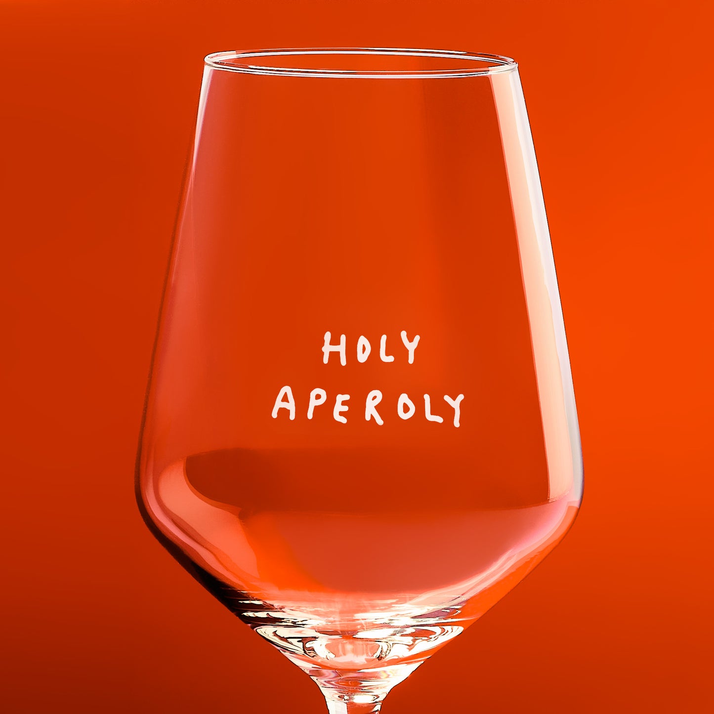 "Holy Aperoly" Glas (Limited White Edition)